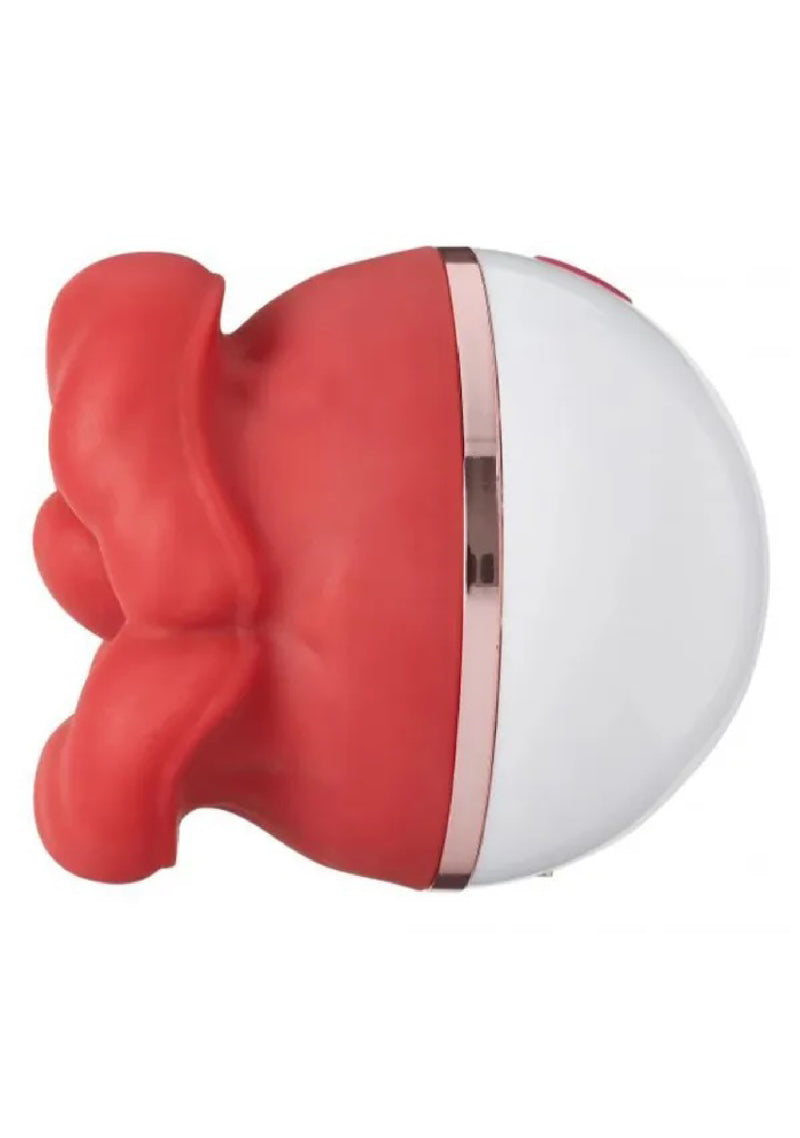 Cloud 9 Novelties Big Lips Suction and Licking - Red
