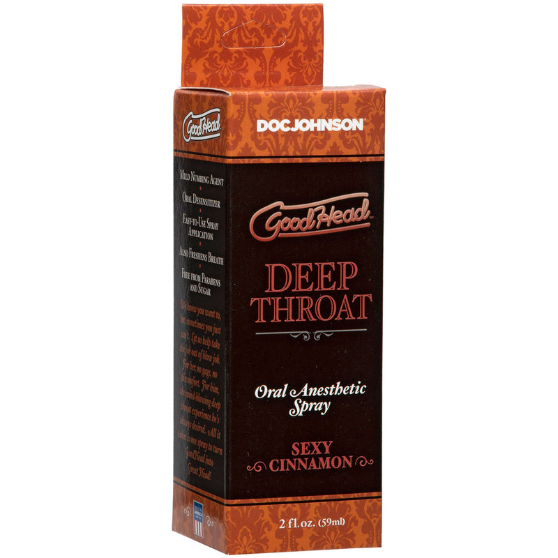 Doc Johnson Good Head Deep Throat Spray - Sexy Cinnamon