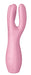 "Threesome 3 Vibrator - Pink SAT-J2018-243-1"