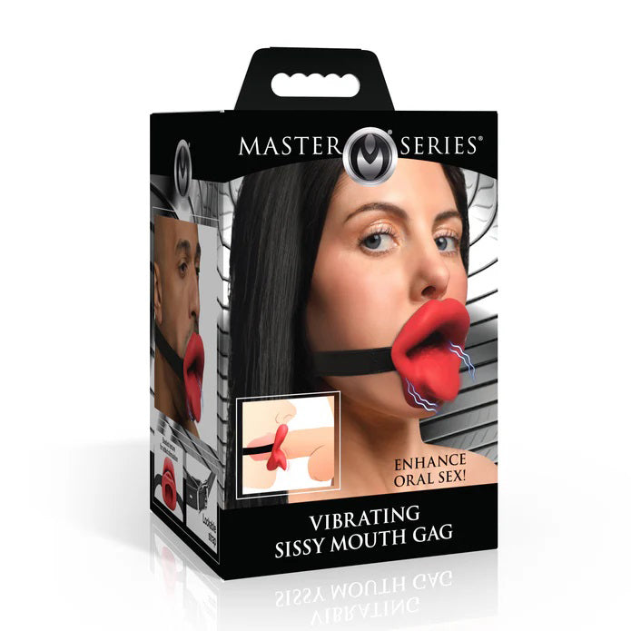 XR Brands Vibrating Sissy Mouth Gag