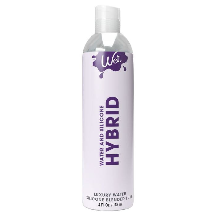 "Wet Hybrid Luxury Water/silicone Blend Based Lubricant 4 Oz WT20734"
