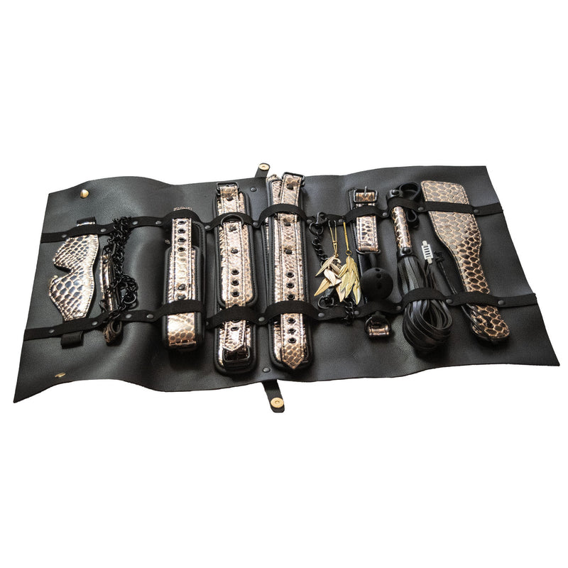 Nasstoys The Traveler 10 Piece Restraint and Bondage Play Kit