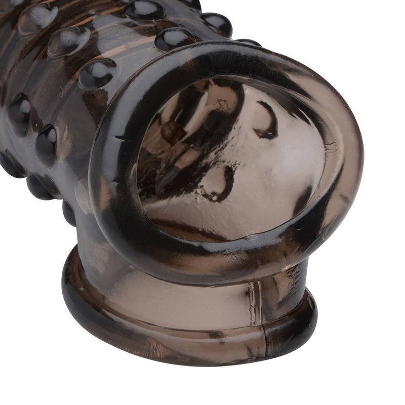 XR Brands 1.5 Inch Penis Enhancer Sleeve - Smoke