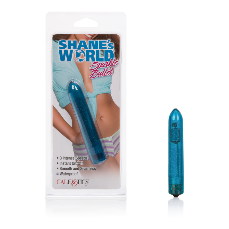 CalExotics Shane's World Sparkle Bullet - Blue