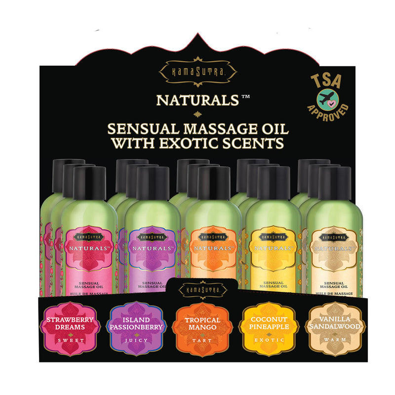 Kama Sutra Naturals Massage Oil Pre Pack