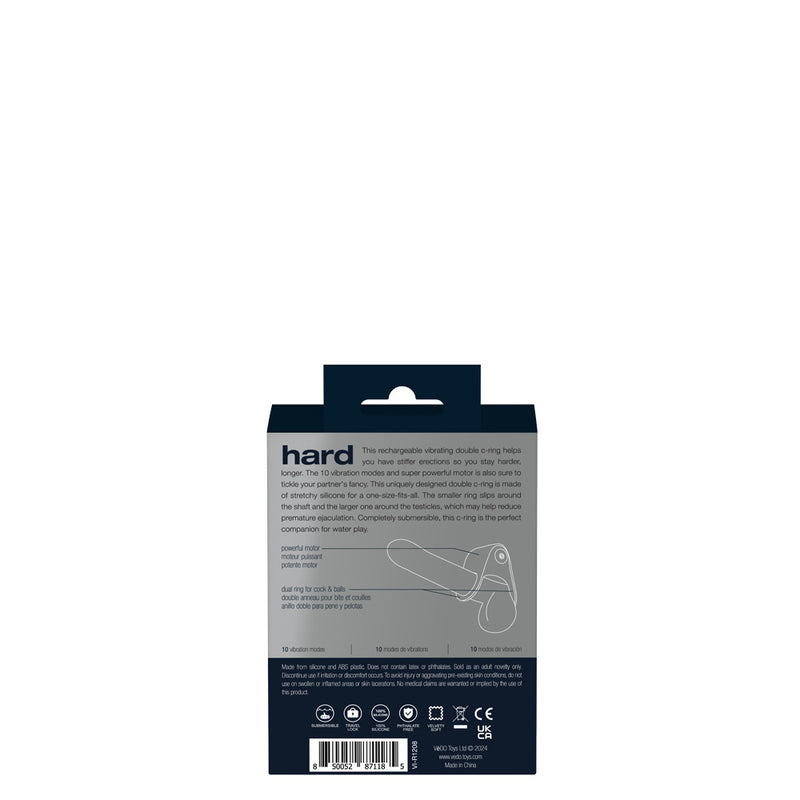 VeDO Hard Rechargeable C-Ring - Black