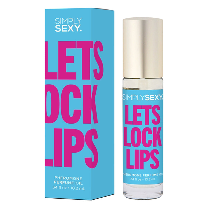 Classic Brands Simply Sexy Pheromone Perfume Oil Lets Lock Lips Roll on .34 Oz