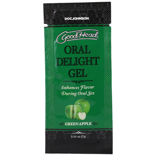 "Goodhead - Oral Delight Gel Green Apple 0.24 Bulk Oz DJ1387-36-BU"