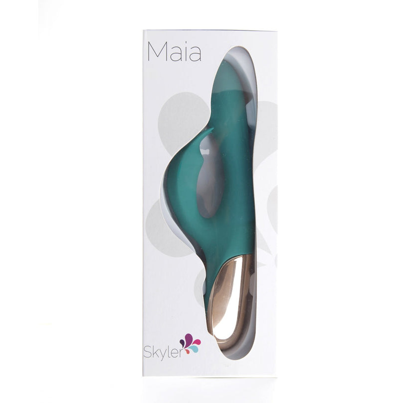 Maia Toys Skyler Silicone Bendable Rabbit - Green