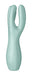 "Threesome 3 Vibrator - Mint SAT-J2018-243-2"