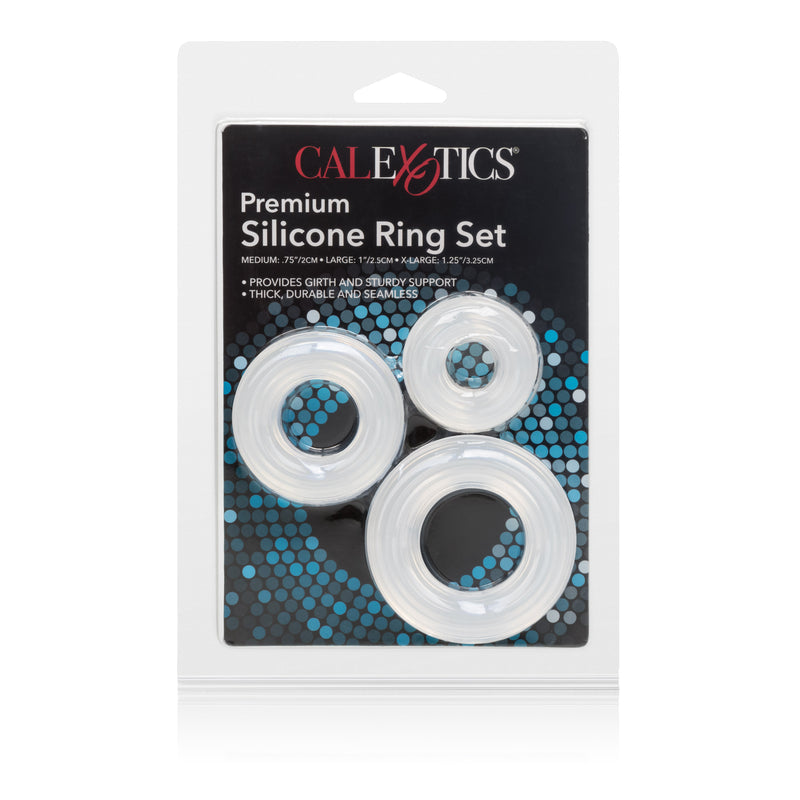 CalExotics Premium Silicone Ring Set