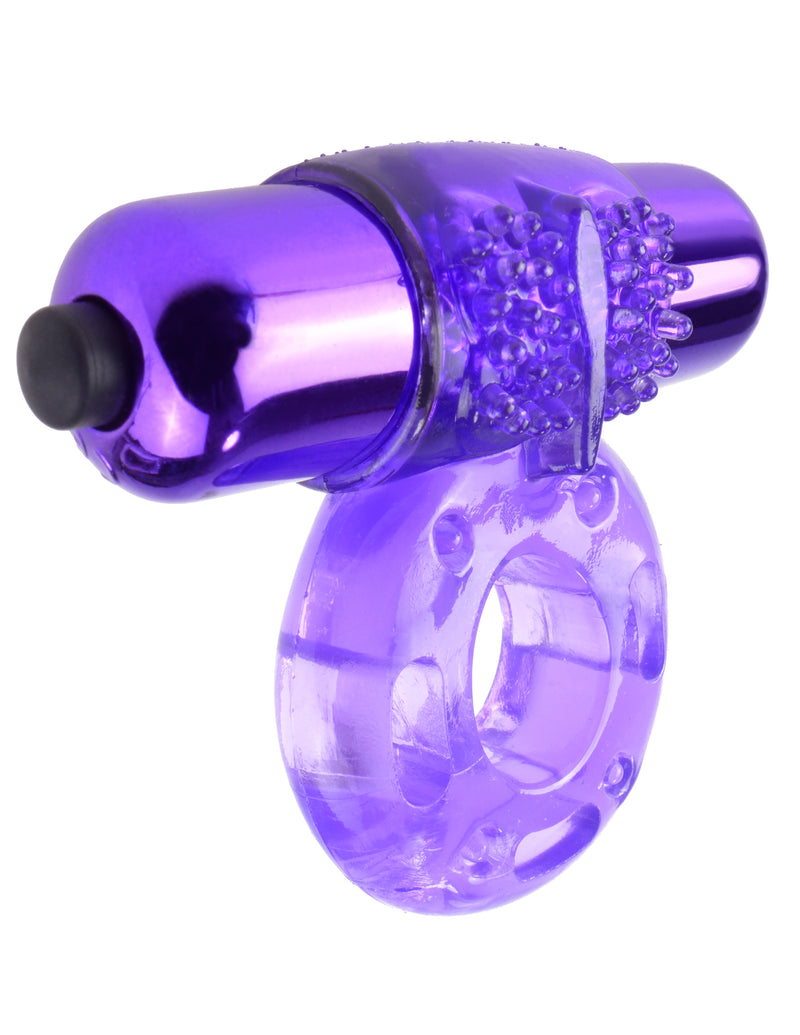Pipedream Fantasy C-Ringz Vibrating Super Ring Purple