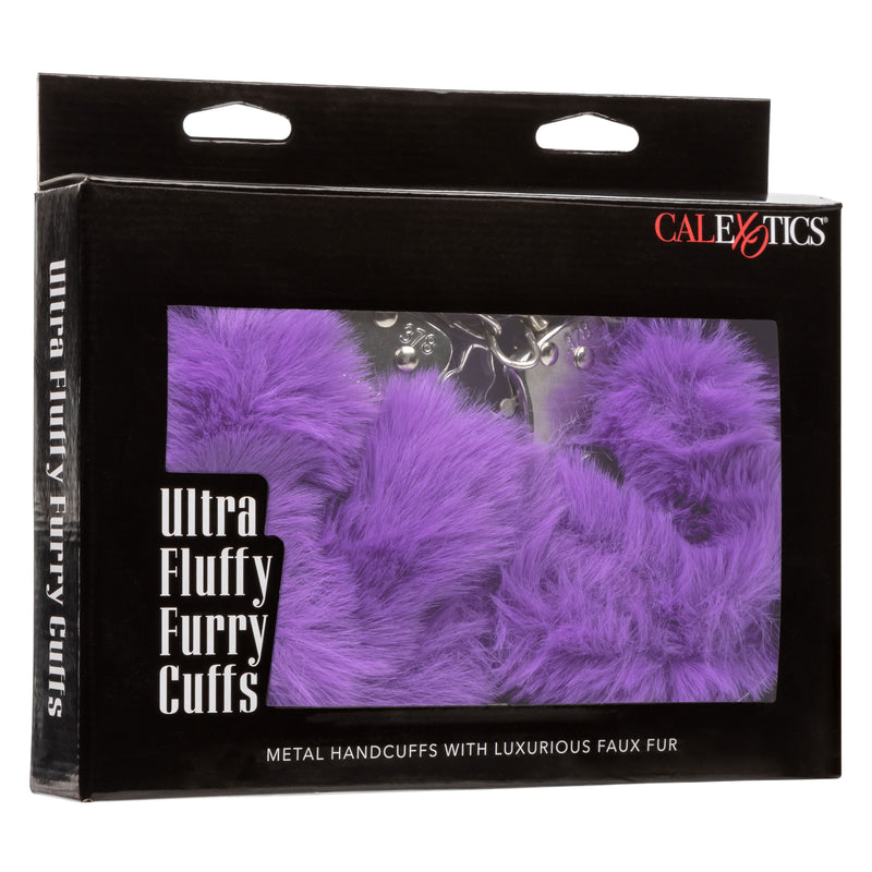 CalExotics Ultra Fluffy Furry Cuffs - Purple