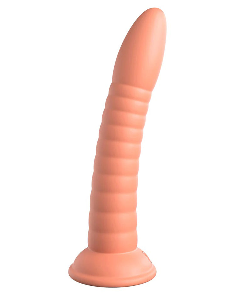 Pipedream Dillio Platinum - Wild Thing 7 Inch Dildo - Peach
