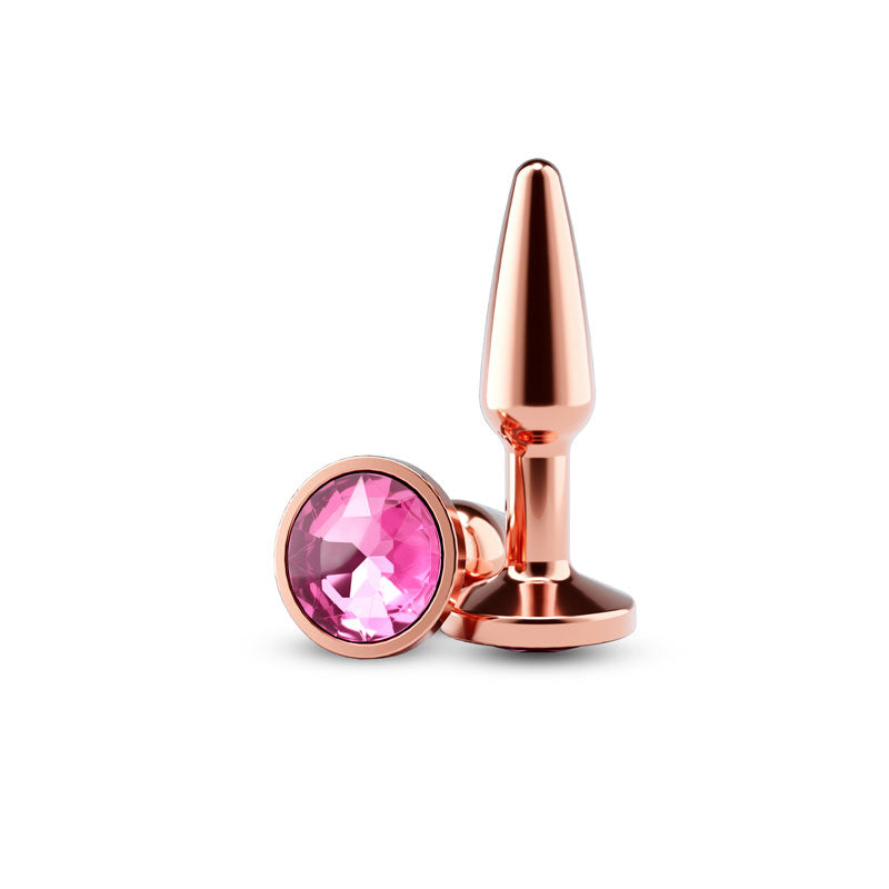 nsnovelties Rear Assets - Tapered - Small - Rose Gold - Pink