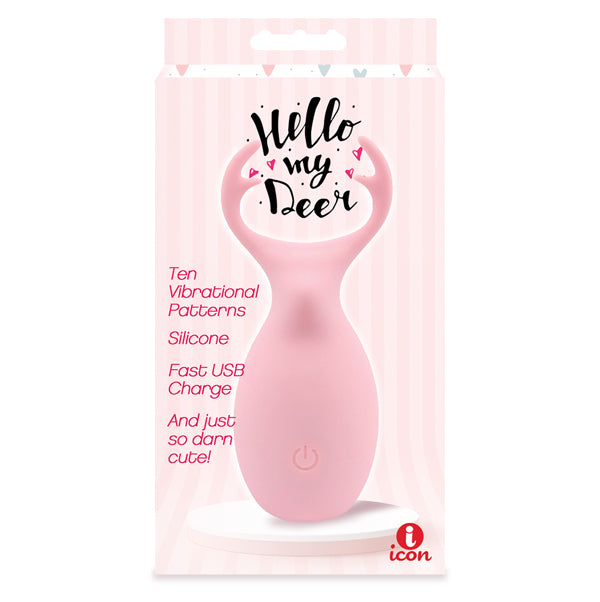 Icon Brands Buzzy Buddies Hello Dear - Pink