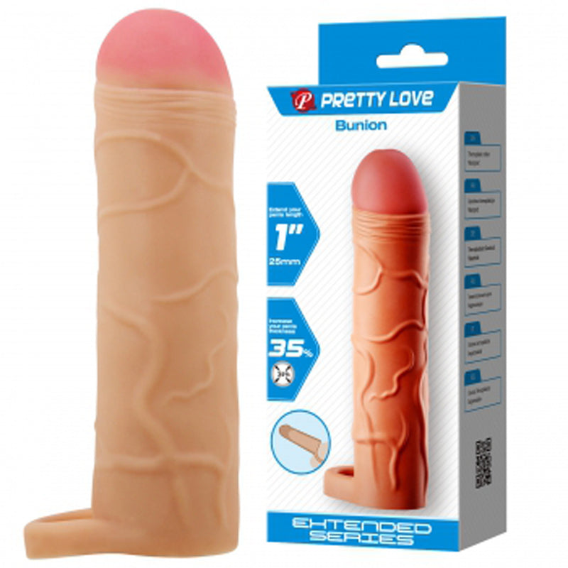 Pretty Love Bunion Extended Penis Sleeve - Light