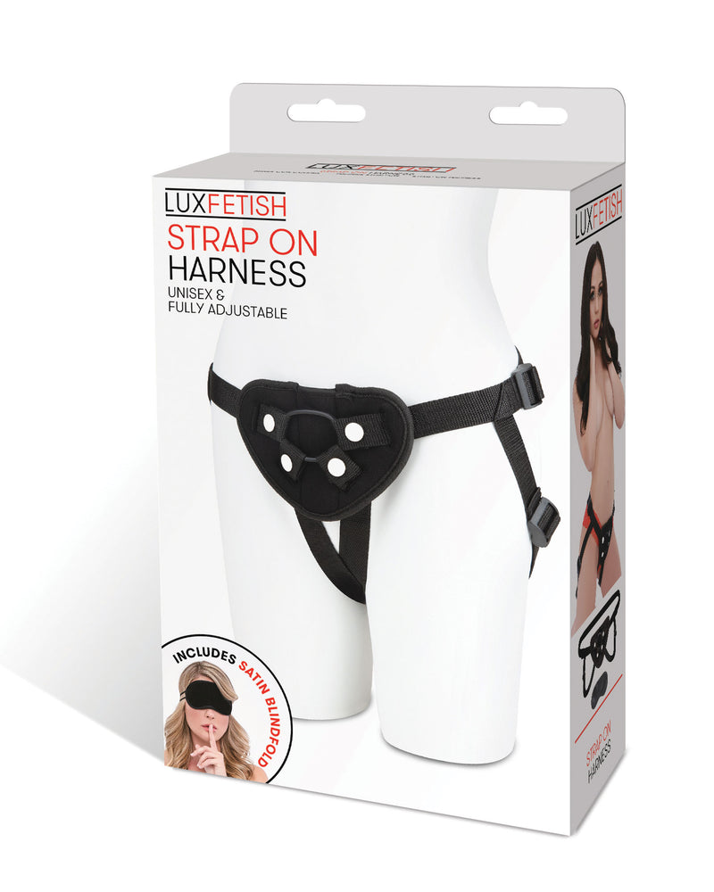 Electric Novelties Neoprene Strap-on Harness - Black