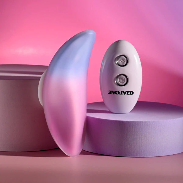Evolved Novelties Paradise Panty - Purple/pink
