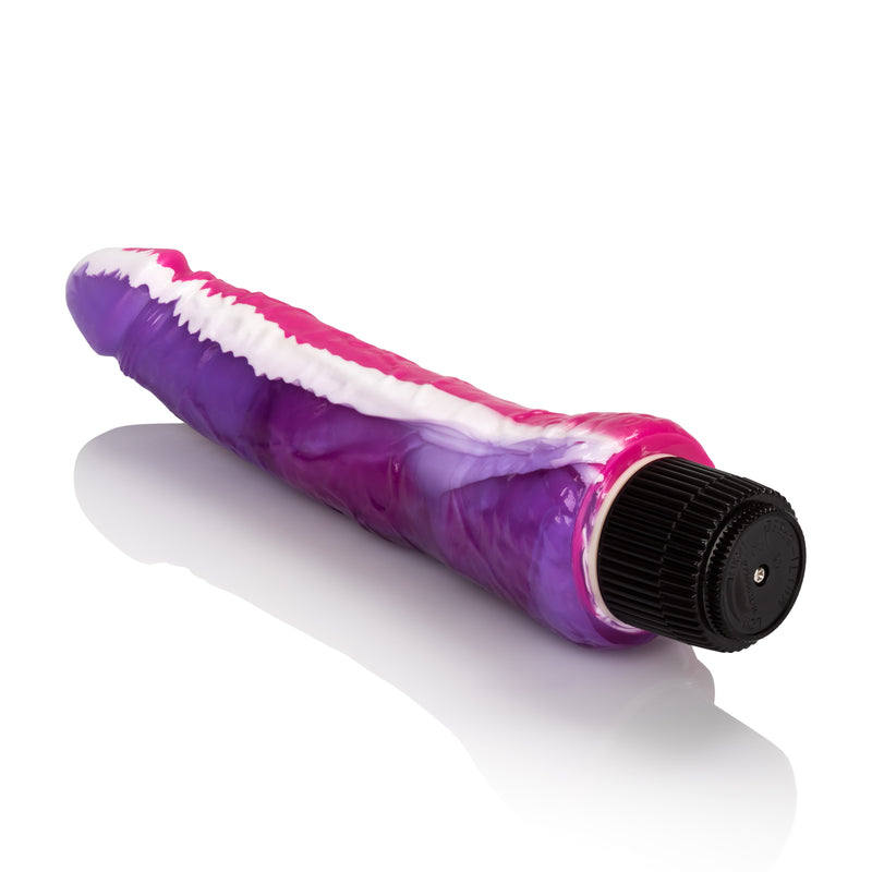 CalExotics Funky Jelly Vibe 7.5 Inches - Pink/purple