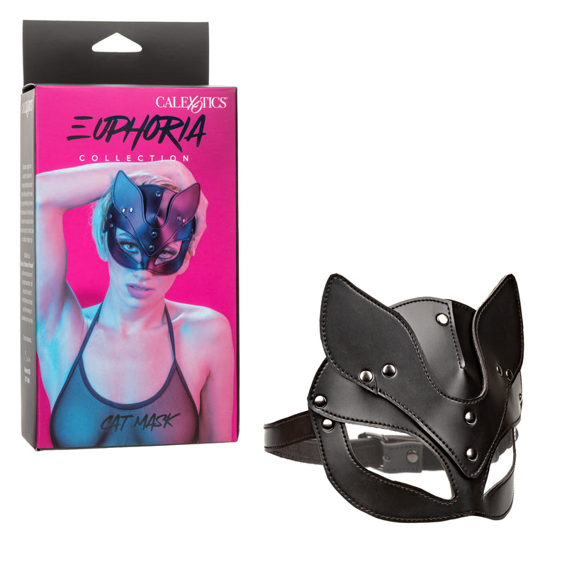 CalExotics Euphoria Collection Cat Mask - Black