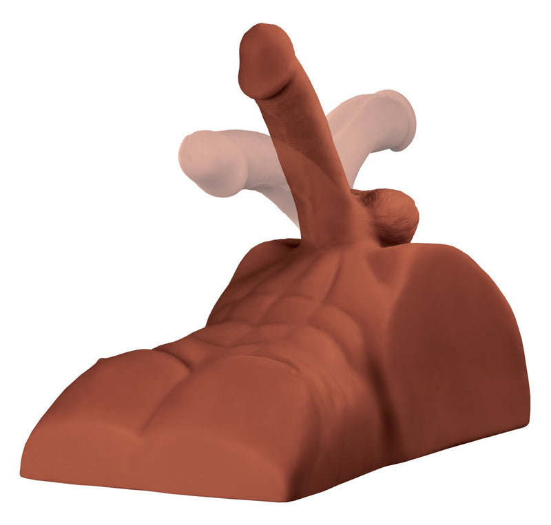 Pipedream PDX Extreme Plus Perfect Ride - Brown - Stroker Masturbator - Realistic Body Part Stroker