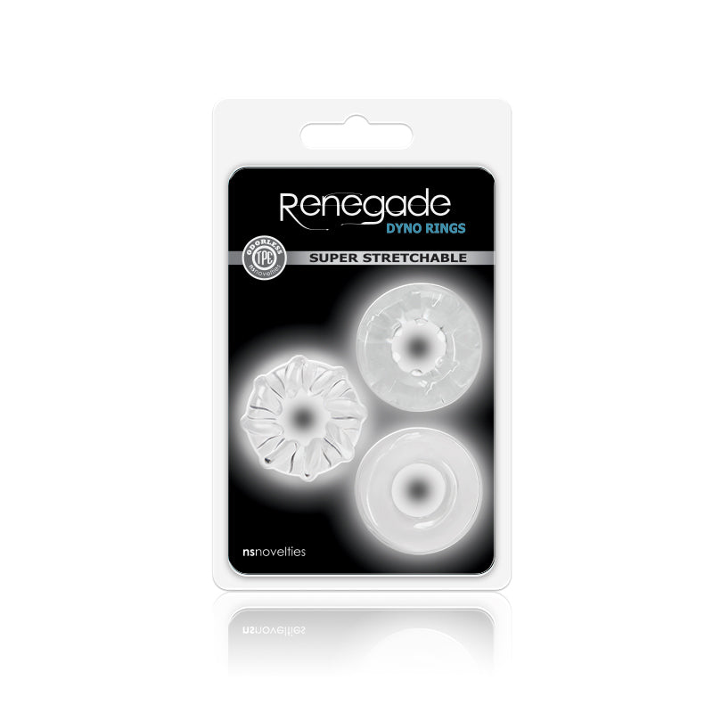 nsnovelties Renegade - Dyno Rings - Clear