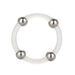 "Steel Beaded Silicone Ring - Large SE1437102"