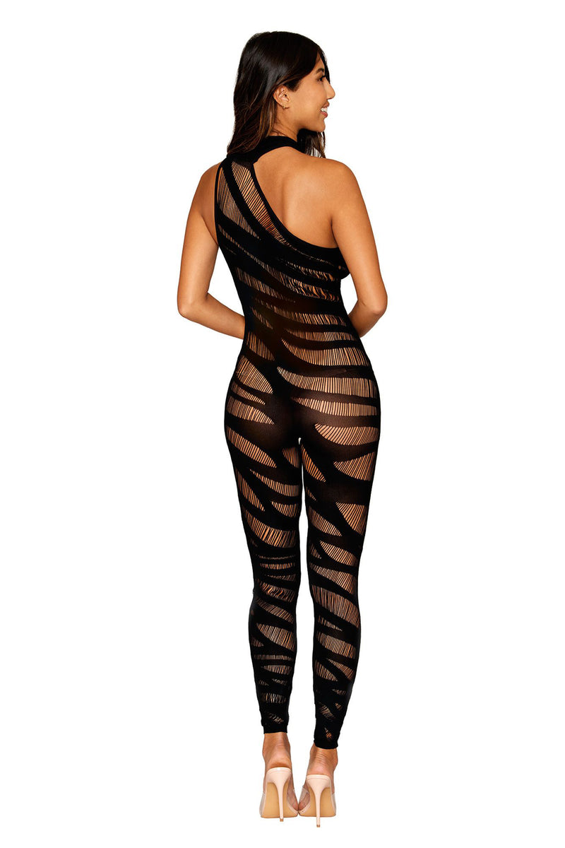 Dreamgirl Bodystocking - One Size - Black