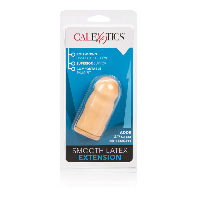 CalExotics 3 Inch Smooth Latex Extension - Ivory