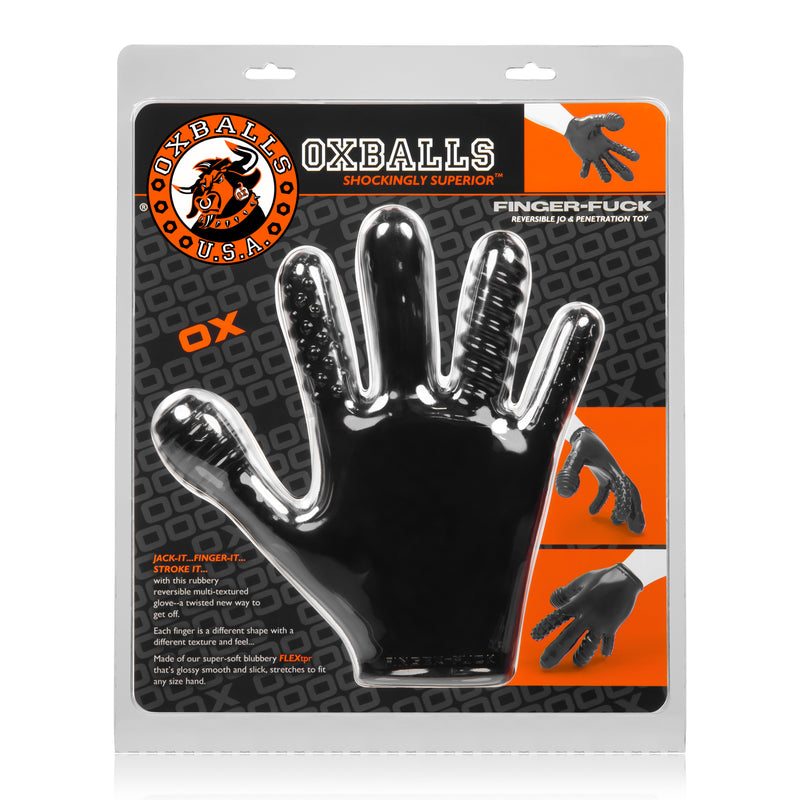 Oxballs Finger- Fuck Reversible Jo & Penetration Toy - Black