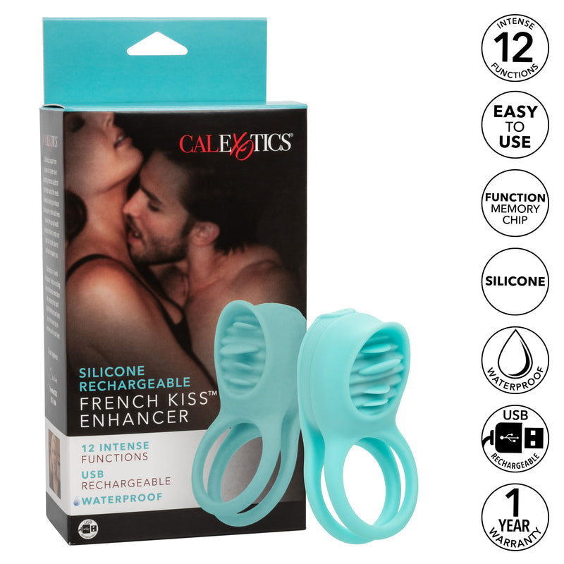 CalExotics Silicone Rechargeable French Kiss Enhancer