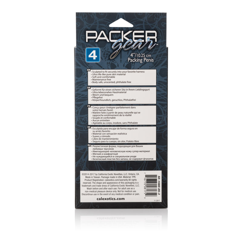 CalExotics Packer Gear Packing Penis 4 Inch - Ivory