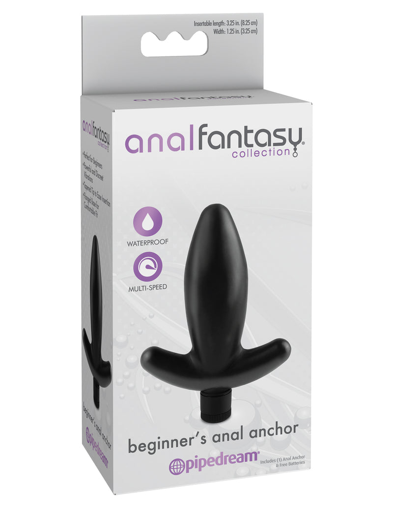 Pipedream Anal Fantasy Collection Beginners Anal Anchor - Black