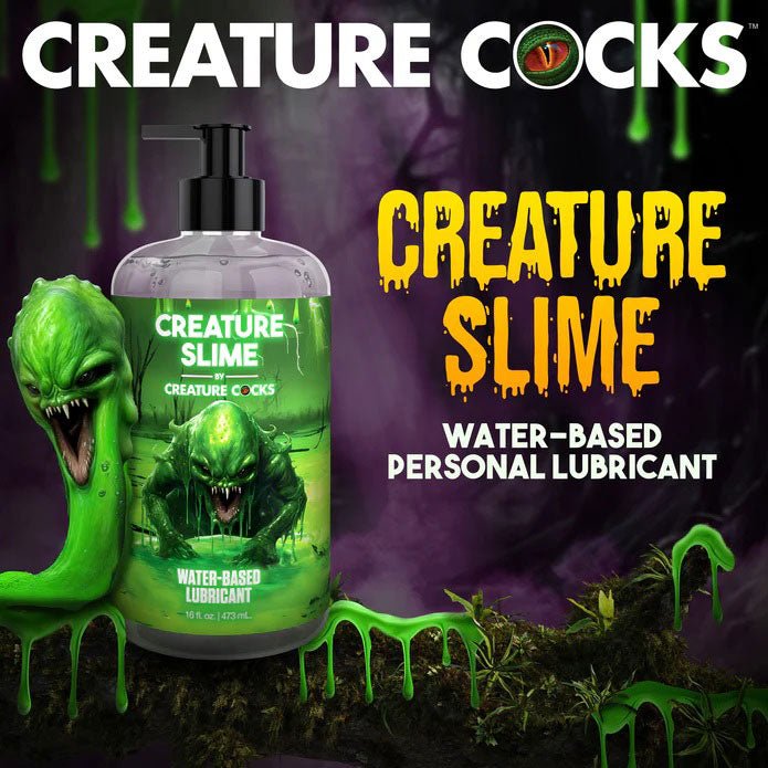 XR Brands Creature Slime Water Based Lubricant 16oz