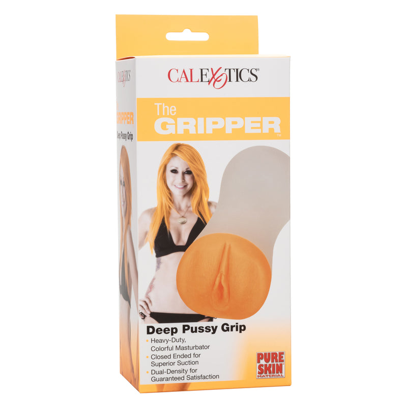 CalExotics The Gripper Deep Pussy Grip - Stroker Masturbator - Realistic Pocket Pussy