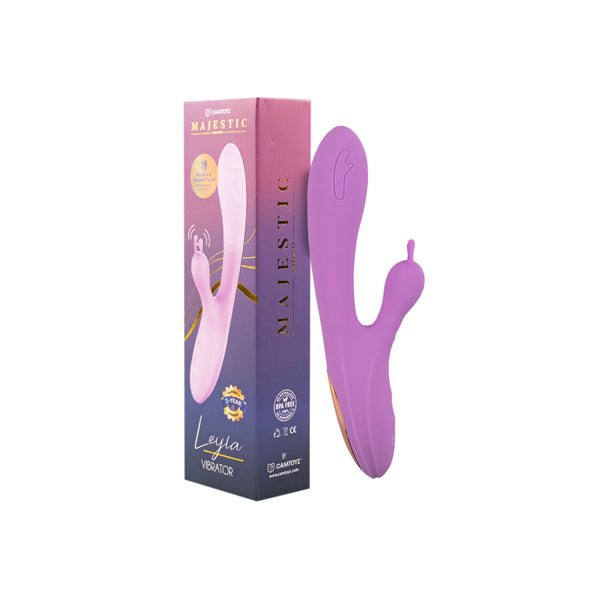 Camtoyz Double Leyla Vibrator - Purple