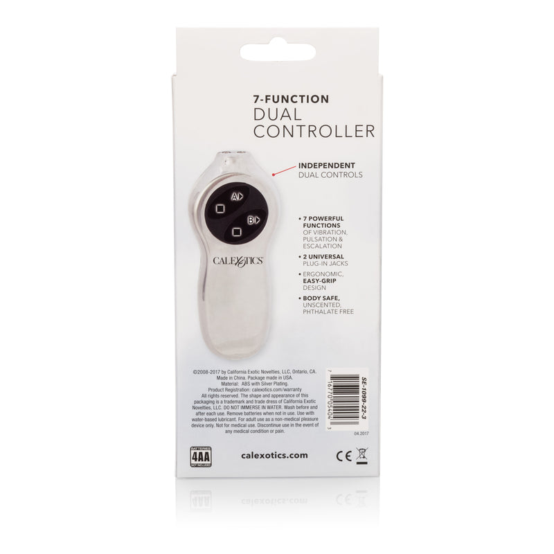 CalExotics Sterling Collection 7-Function Dual Controller