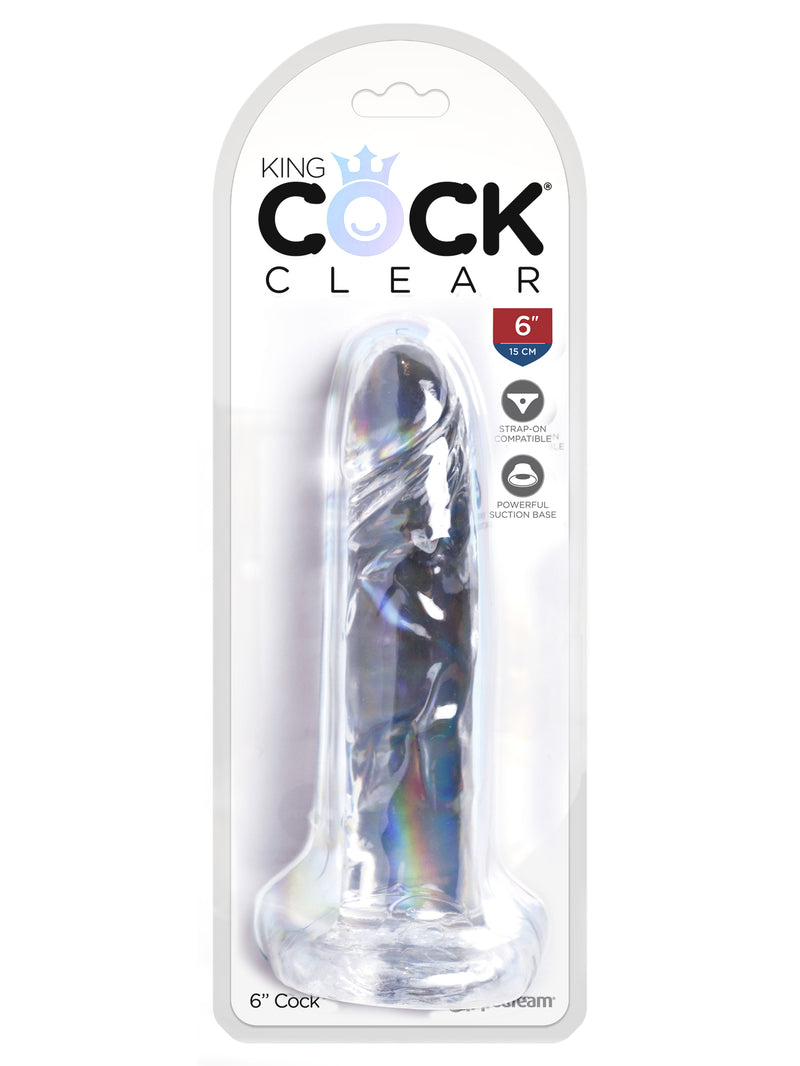 Pipedream King Cock Clear 6 Inch Cock