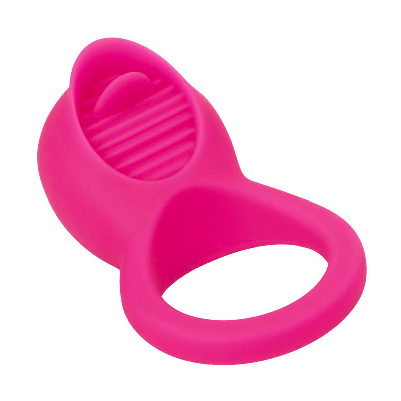 CalExotics Silicone Rechargeable Teasing Tongue Enhancer