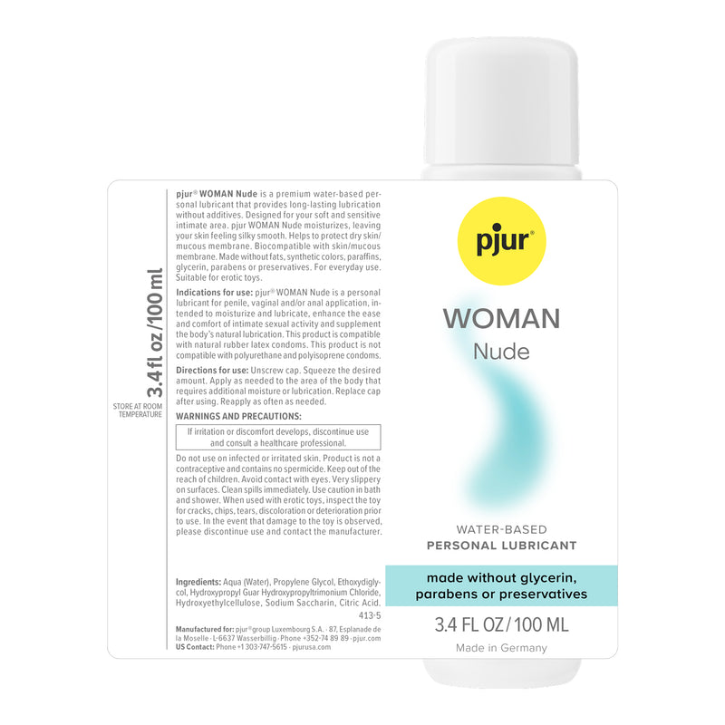 Pjur Pjur Woman Nude - 3.4 Fl. Oz. 100ml