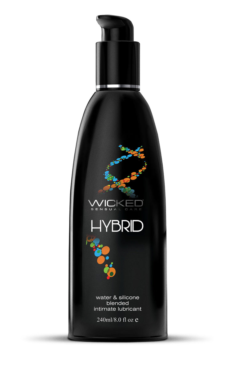 Wicked Sensual Care Hybrid Water and Silicone Blended Lubricant - 8 Fl. Oz.