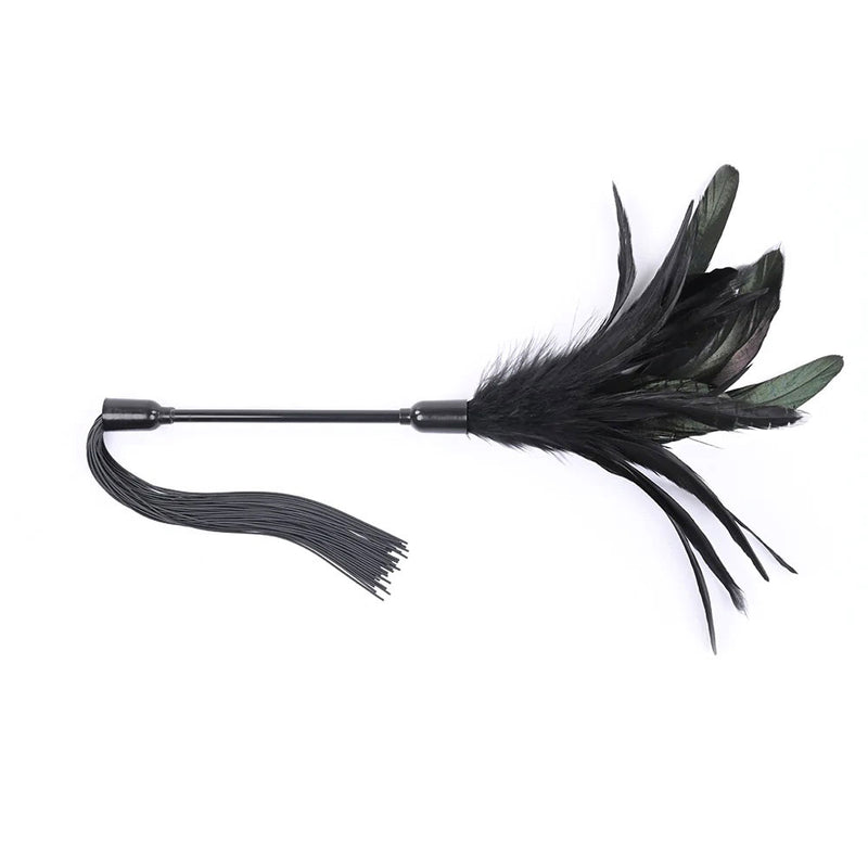 Sportsheets Shadow Tie and Tickle Kit - Black