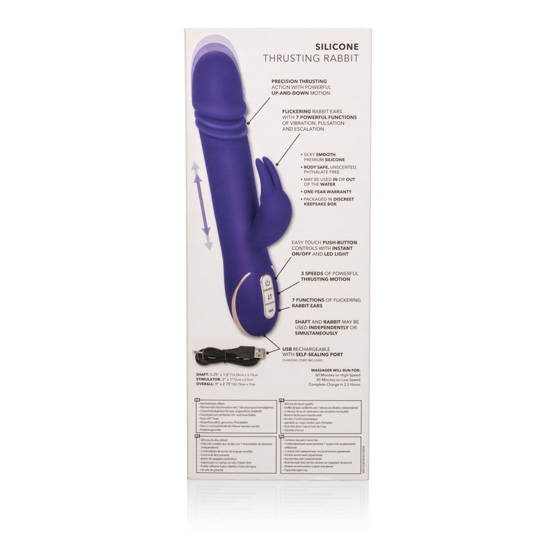 CalExotics Premium Jack Rabbit Silicone Thrusting Rabbit