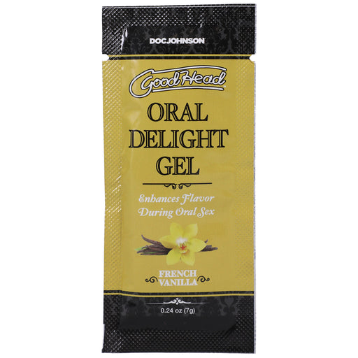 "Goodhead - Oral Delight Gel - French Vanilla - 0.24 Oz Bulk DJ1387-30-BU"
