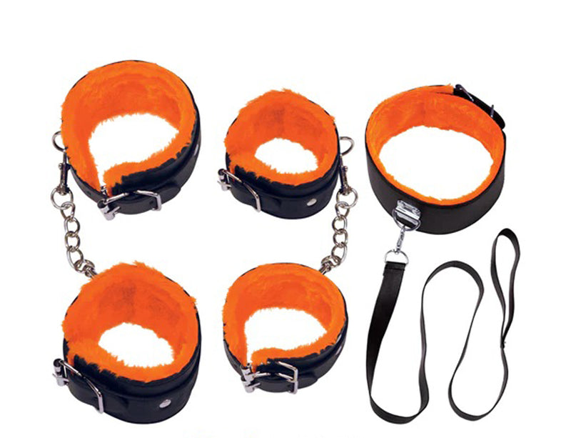 Icon Brands Orange Is the New Black Restrain Yourself Kit - Black/orange