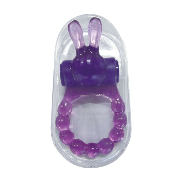 Top Cat Toys Vibrating Bunny Ring - Purple