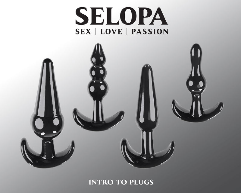 Evolved Novelties Intro to Plugs - Black