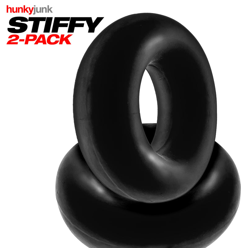 Oxballs Stiffy 2 -Pack Bulge-Rings - Tar Ice