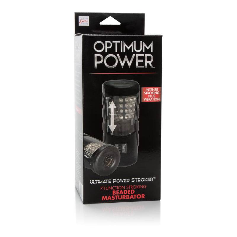 CalExotics Optimum Power Ultimate Power Stroker - Automatic Stroker Masturbator - Canister Masturbation Cup